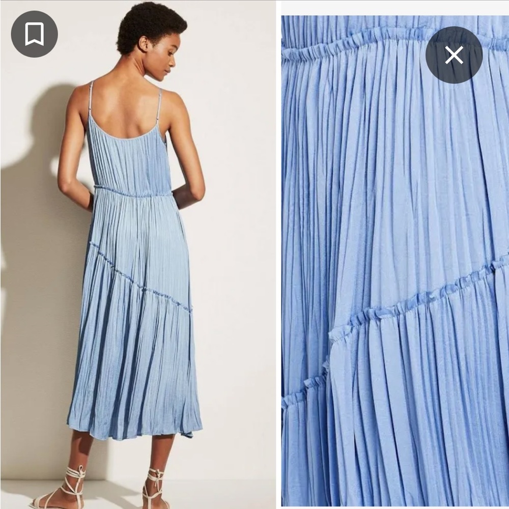 Vince Maxi Blue Maxi Dress